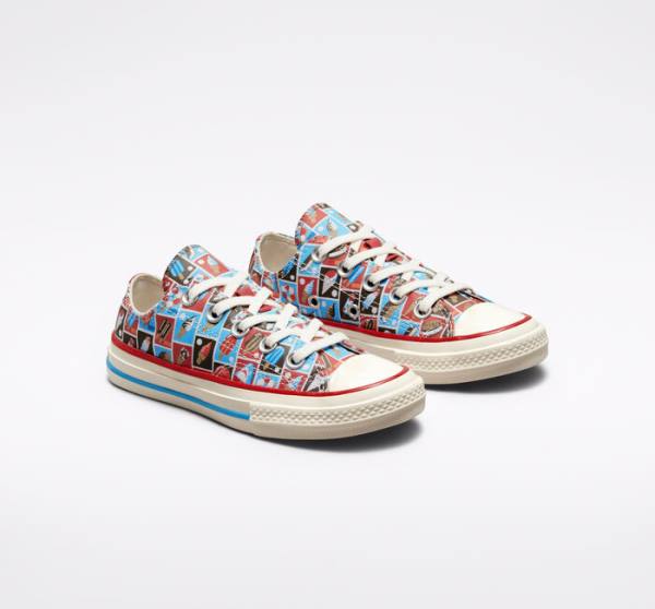 Zapatillas Bajas Converse Chuck 70 Frozen Treats Rojas Azules | CV-271HLX