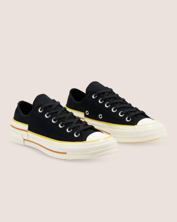 Zapatillas Bajas Converse Chuck 70 Hacked Heel Negras | CV-093BKU