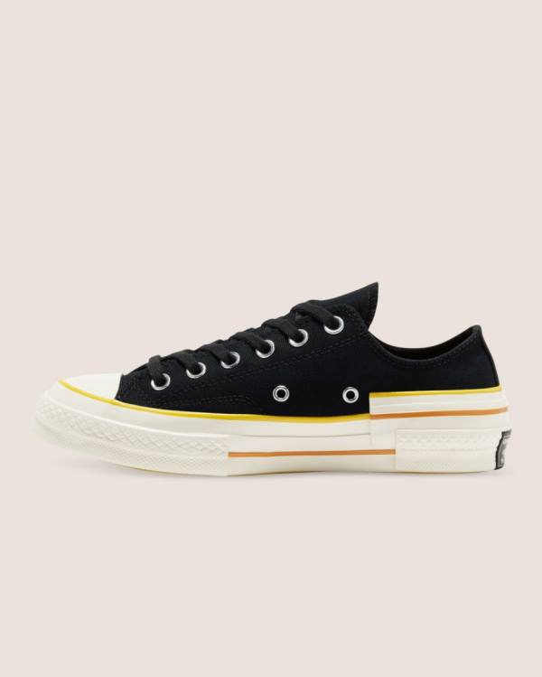 Zapatillas Bajas Converse Chuck 70 Hacked Heel Negras | CV-093BKU