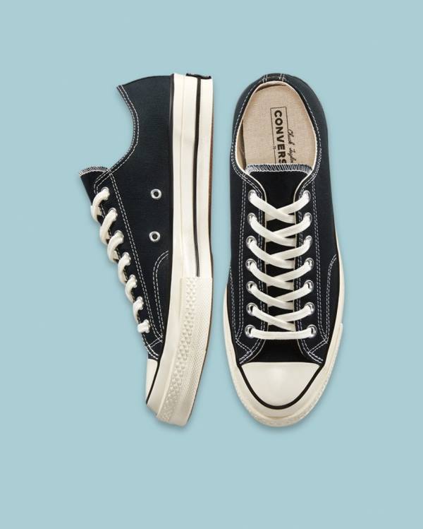 Zapatillas Bajas Converse Chuck 70 Negras | CV-836AUY