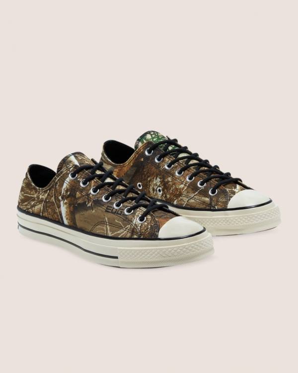 Zapatillas Bajas Converse Chuck 70 Realtree Edge Camo Print Utility Marrones | CV-567THS