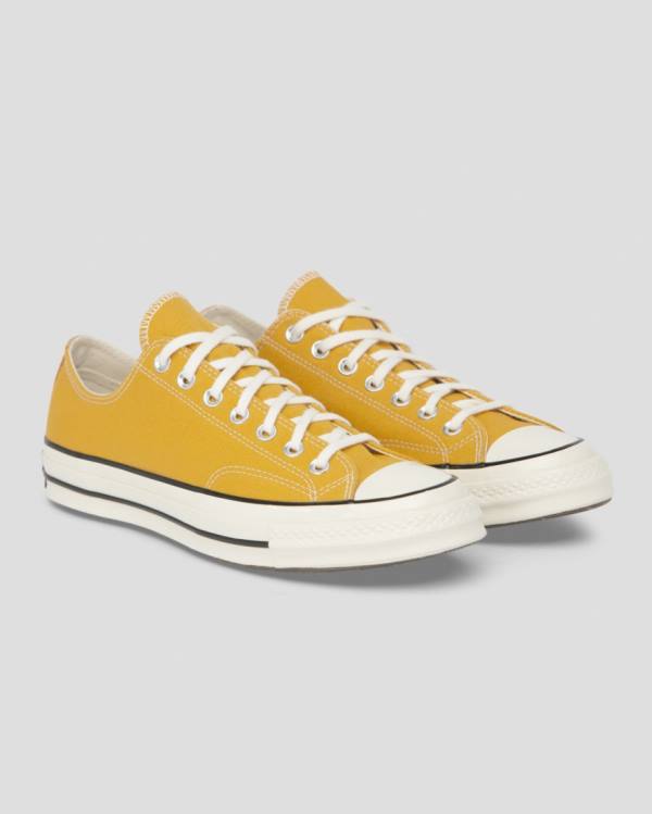 Zapatillas Bajas Converse Chuck 70 Vintage Lona Amarillo | CV-328OMW