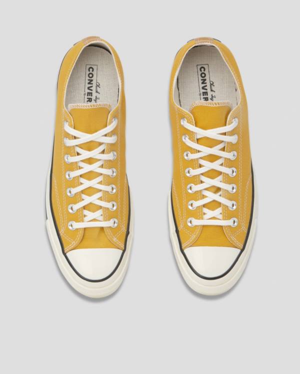 Zapatillas Bajas Converse Chuck 70 Vintage Lona Amarillo | CV-328OMW