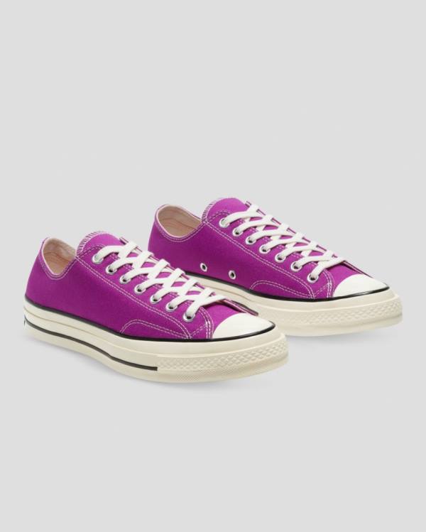 Zapatillas Bajas Converse Chuck 70 Vintage Lona Moradas | CV-925ESP