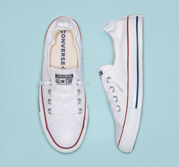 Zapatillas Bajas Converse Chuck Taylor All Star Shoreline White Slip On Blancas | CV-483QBU