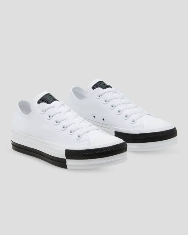 Zapatillas Bajas Converse Chuck Taylor All Star Lift Rivals Blancas | CV-548JPM