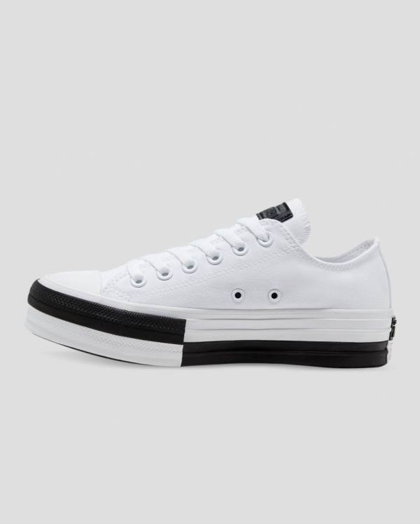 Zapatillas Bajas Converse Chuck Taylor All Star Lift Rivals Blancas | CV-548JPM