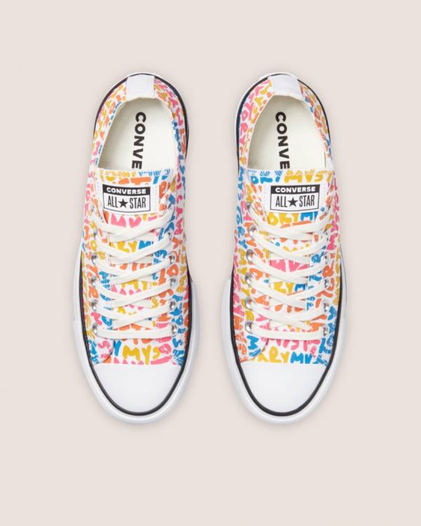 Zapatillas Bajas Converse Chuck Taylor All Star My Story Double Stacked Lift Multicolor | CV-567KBT