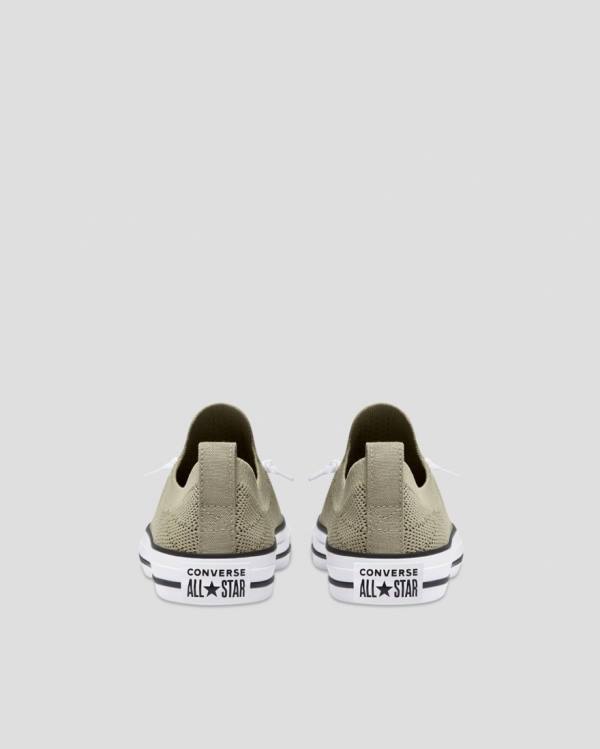 Zapatillas Bajas Converse Chuck Taylor All Star Shoreline Knit Slip Verde | CV-819ABH