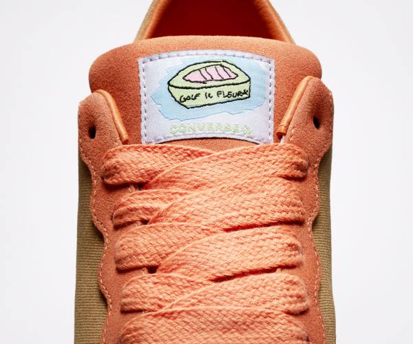 Zapatillas Bajas Converse GOLF le FLEUR GLF 2.0 Amarillo Oscuro Cobra Marrones Blancas | CV-523RTX