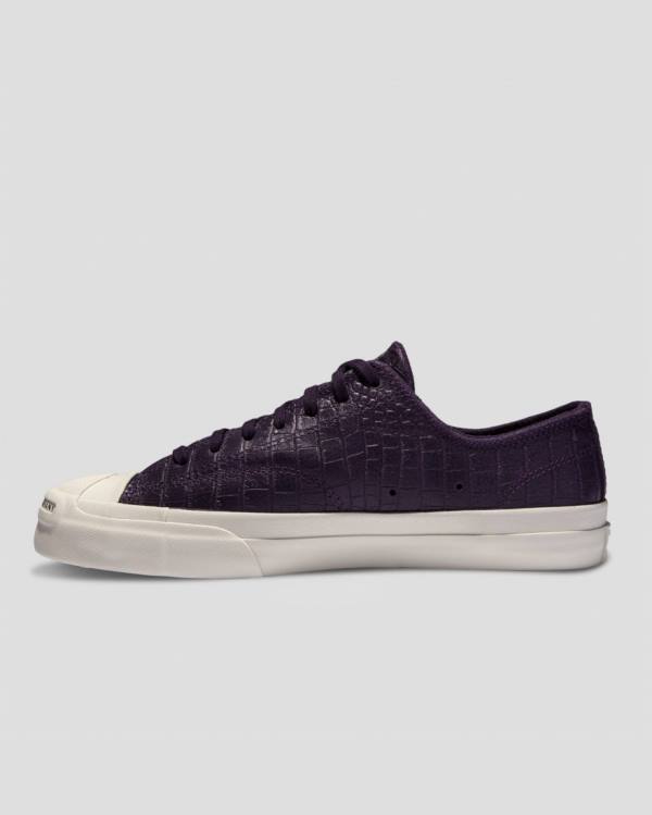 Zapatillas Bajas Converse Pop Trading Co Jack Purcell Pro Moradas Negras | CV-213ZJP