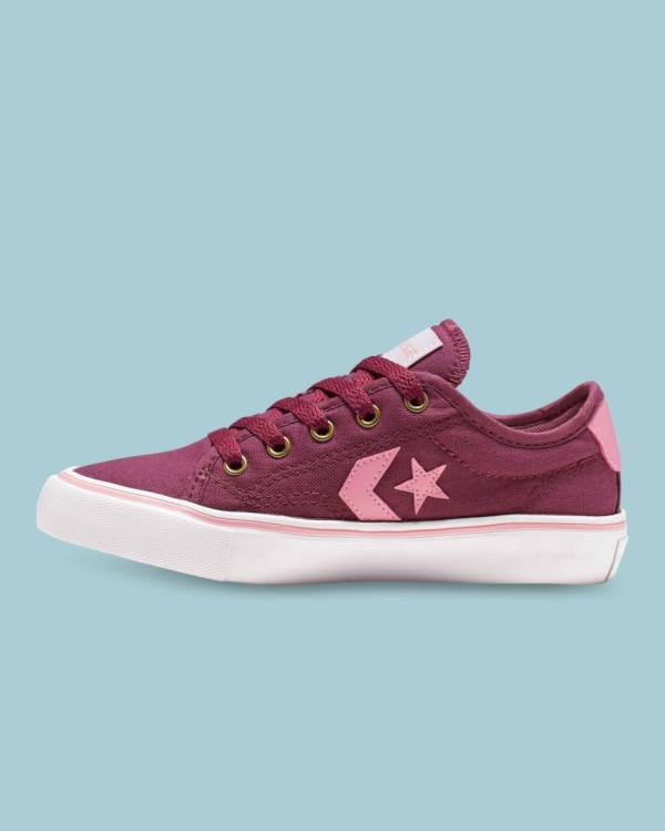 Zapatillas Bajas Converse Star Replay Burdeos | CV-695VUO